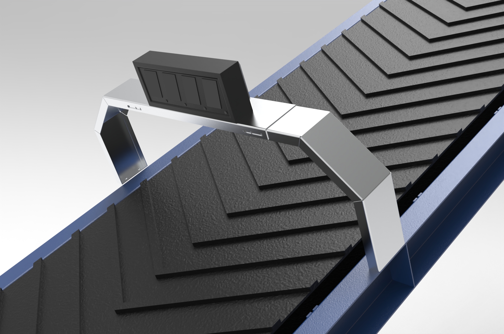 卡车装货输送机3D数模图纸 STEP X_T格式